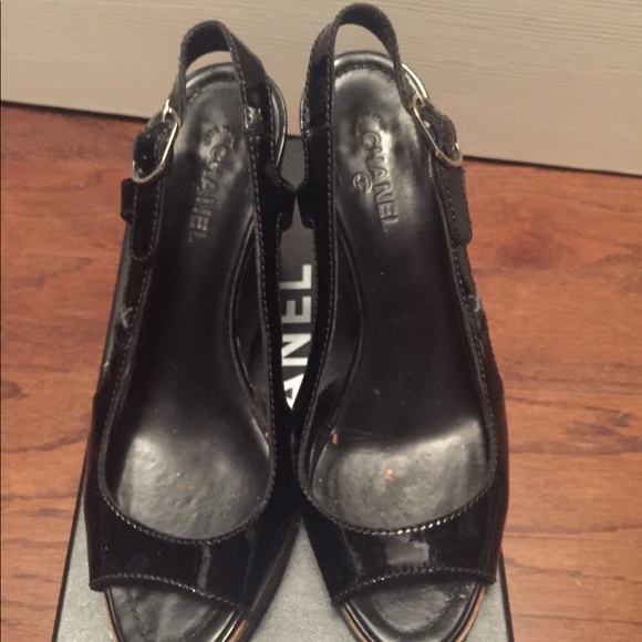 Chanel wedge sandals - Picture 3 of 8